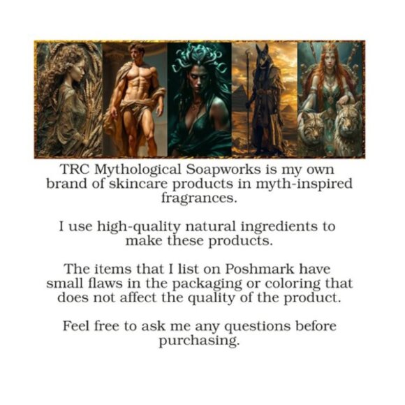 NEW Men's Forest, Thyme, & Citrus scented soap. Pack of 4 soap bars. - Picture 6 of 6